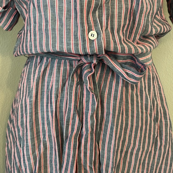 FRNCH MIDI Shirt Dress Size S/M - Picture 3 of 5